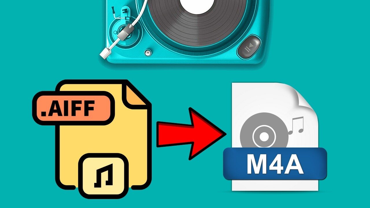 How to Convert Uncompressed AIFF Files to Lossy or Lossless M4A?