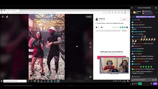 Natie e Lindinho react TikTok Lett