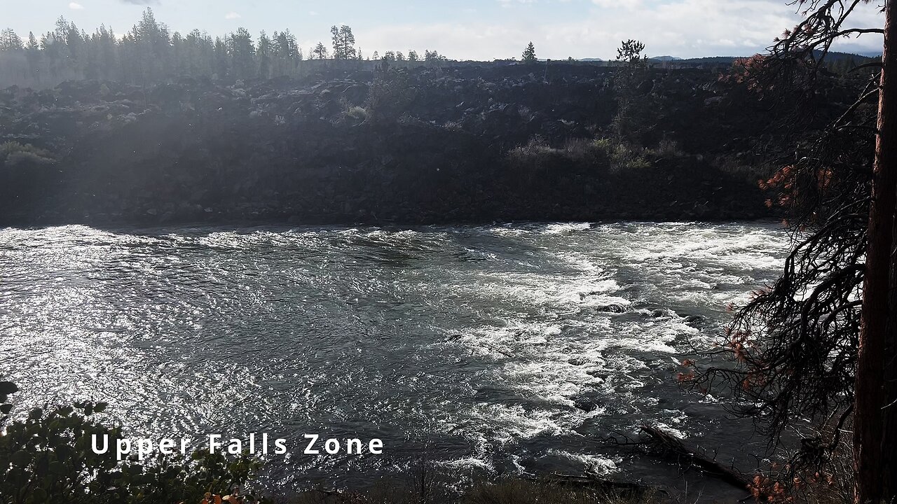 HIKING EXPLORING the UPPER FALLS Lava Rock Canyon Zone! | Upper Deschutes River Central Oregon | 4K