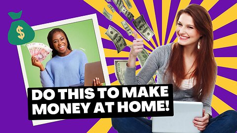 Start Making Money at Home TODAY!!!!