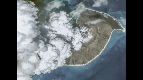 Breaking: "Tonga Volcano Explosion Enormous Plume"