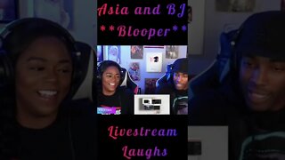 Livestream Blooper! LOL #shorts | Asia and BJ