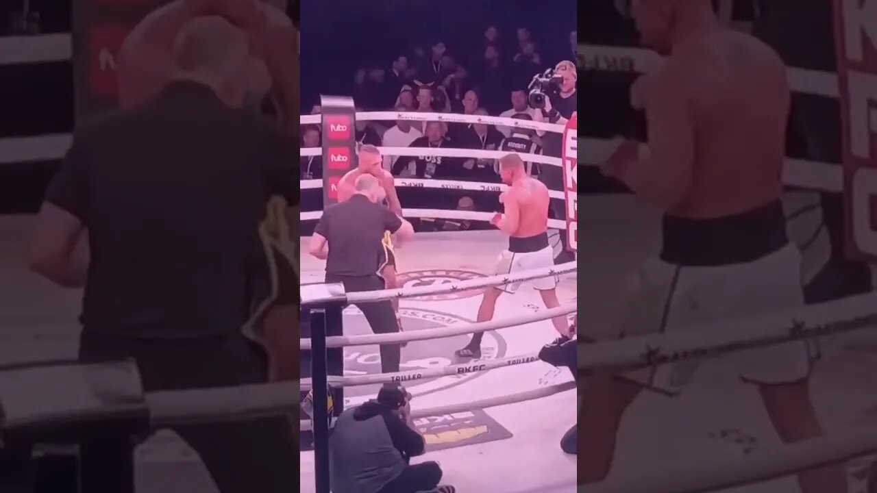 Bkfc 40 Danny Christie v Holmes full 4th rd & ko