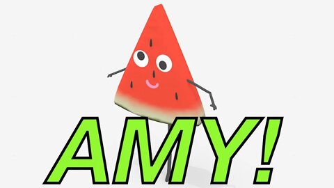 Happy Birthday AMY! - WATERMELON Birthday Song