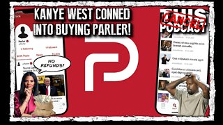 Kanye West Conned Into Buying Parler by Candace Owens!