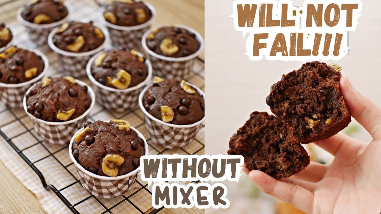 Chocolate Banana Muffins