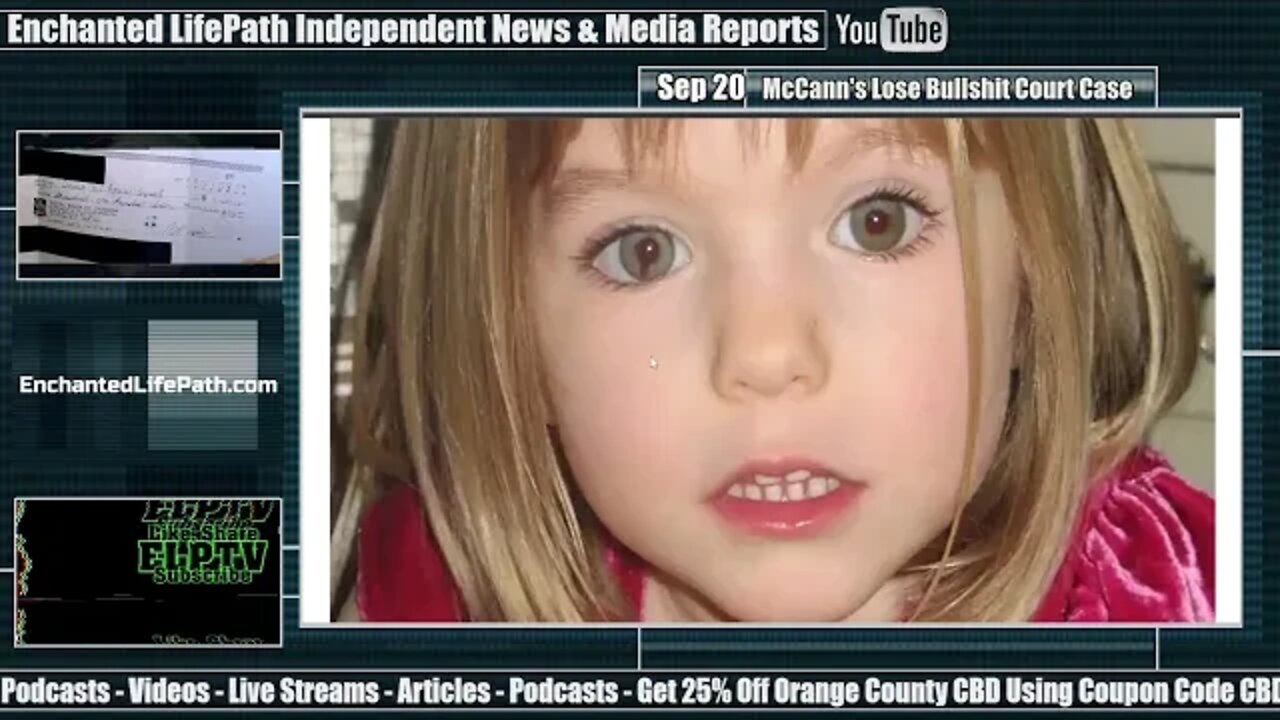 Madeleine McCann Parents Lose ECHR Case Appeal But Why Was Maddie Reported Missing 3 Days Earlier?