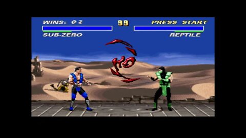 [Hack] UMK3 Deluxe (SNES) - Sub-Zero - Very Hard - No Continues