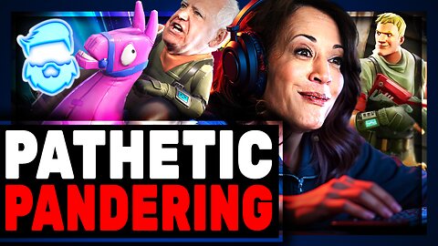 Kamala Harris Gaming BACKFIRE As Fortnite Collab BOMBS and Game Issues Statement DISAVOWING Kamala