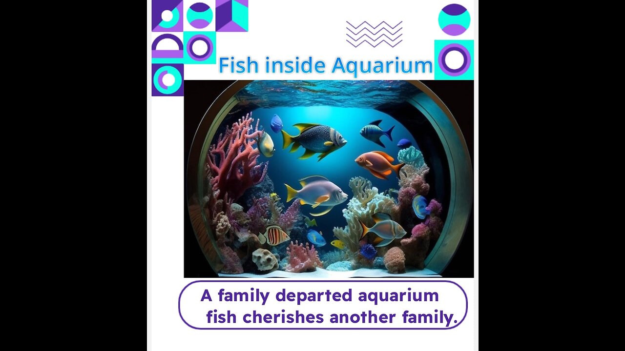 Fish inside Aquarium