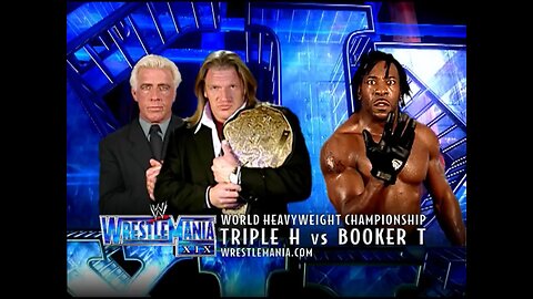Triple H vs Booker T - WrestleMania XIX (Full Match)
