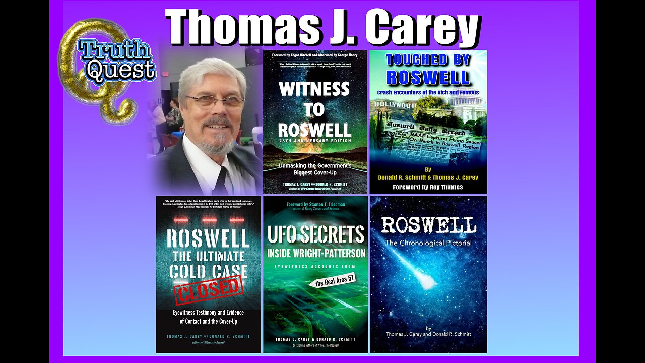 Truth Quest with Aaron Moriarity #379 "Thomas J. Carey interview"