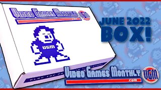 What's Inside The Video Games Monthly June Box? @The Review Spot