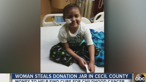 Woman wanted for stealing charity donation box in Port Deposit