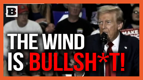 "The Wind Is Bull****!" — Trump Hits Kamala Over "Green New Scam"