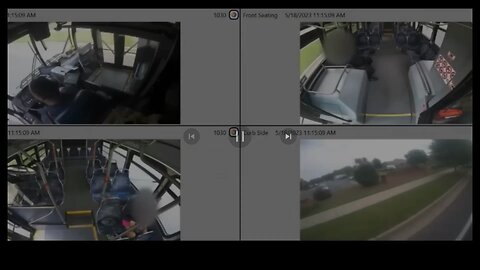 Charlotte bus driver shoots out with passenger caught on camera ￼