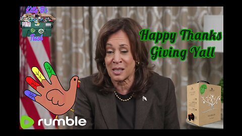 Happy thanks Giving Yall