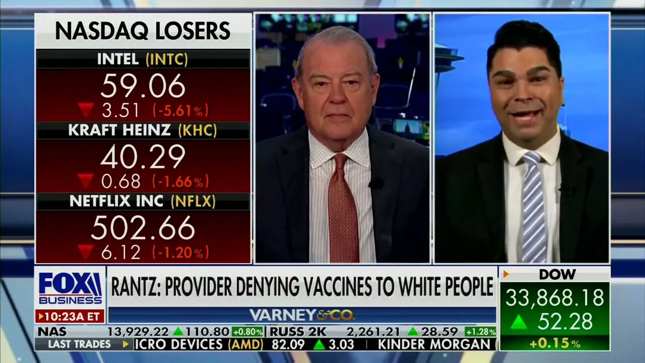 No vaccines for white people