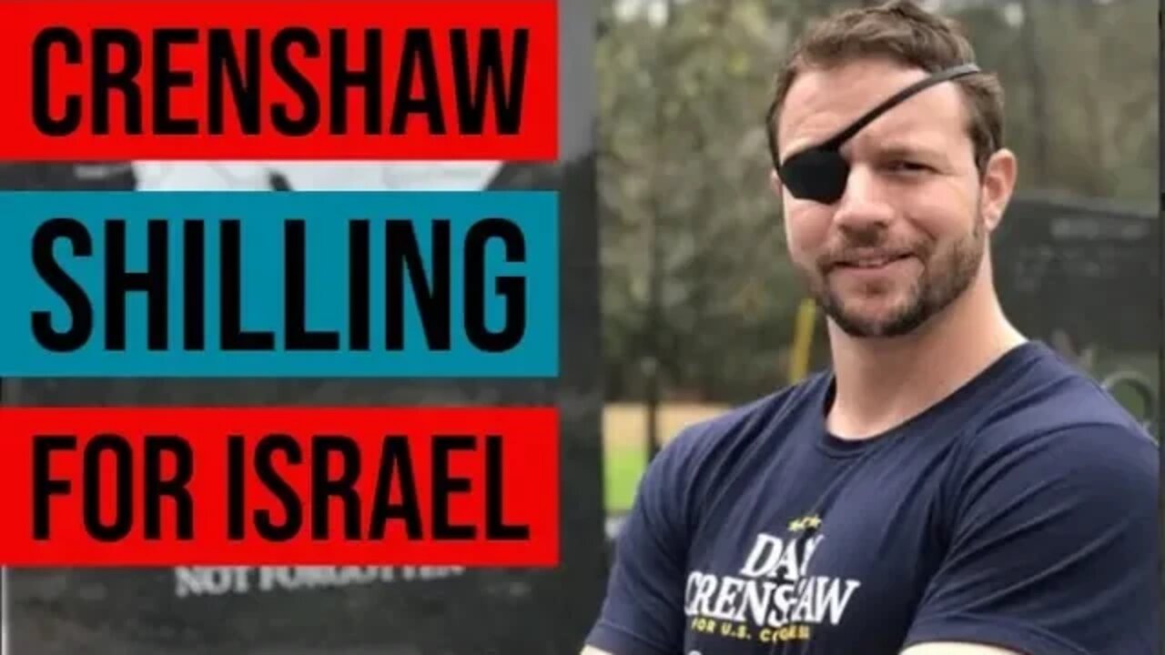 Crenshaw: Criticism of Israel is Not Free Speech