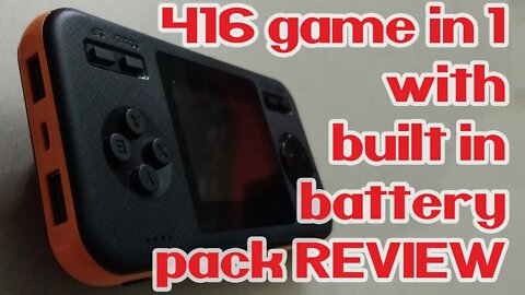 Game Power 416 in 1 games PLUS battery Pack REVIEW