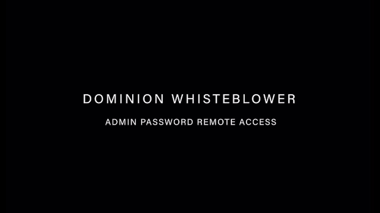 Dominion Whistleblower