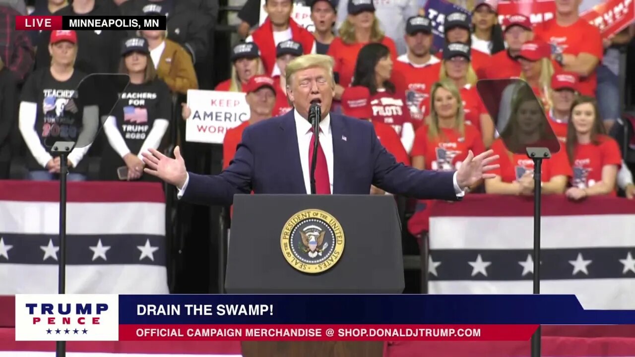 🔴👀🔴 President Trump in Minneapolis, MN