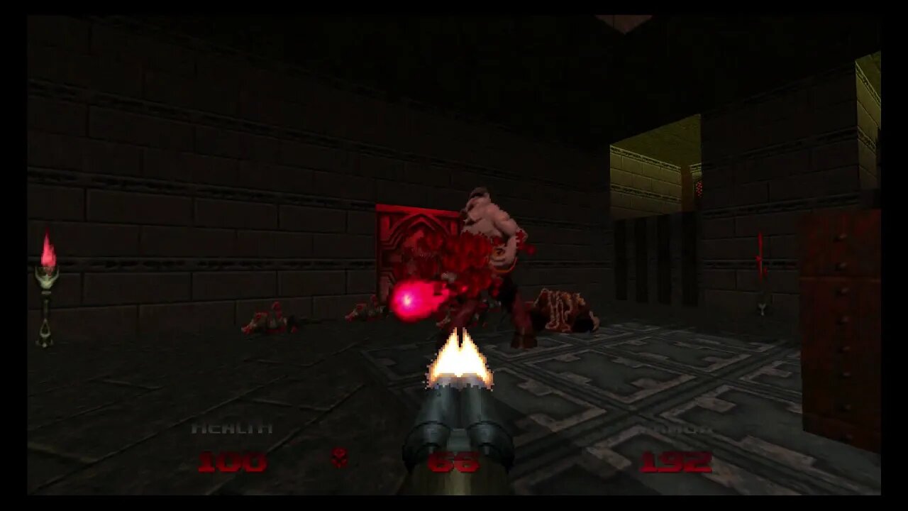 Doom 64 (Switch) - Level 16: Blood Keep (Watch Me Die!)