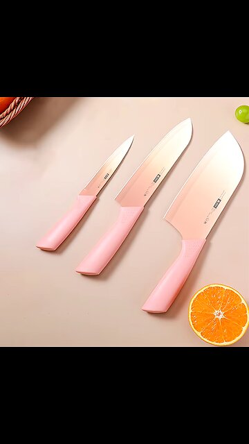 3pcs high grade stainless steel kitchen knife