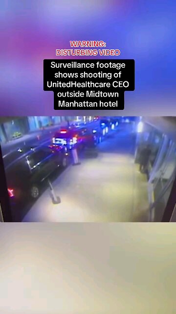 Surveillance Video of CEO being shot