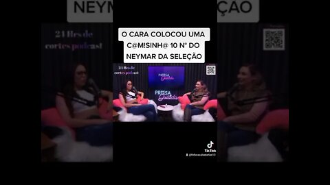 O CARA COLOCOU A C@M!SINHA DO NEYMAR