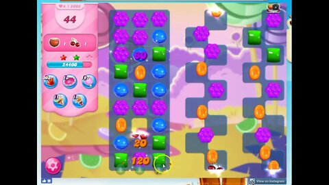 Candy Crush Level 2608 Audio Talkthrough, 3 Stars 0 Boosters