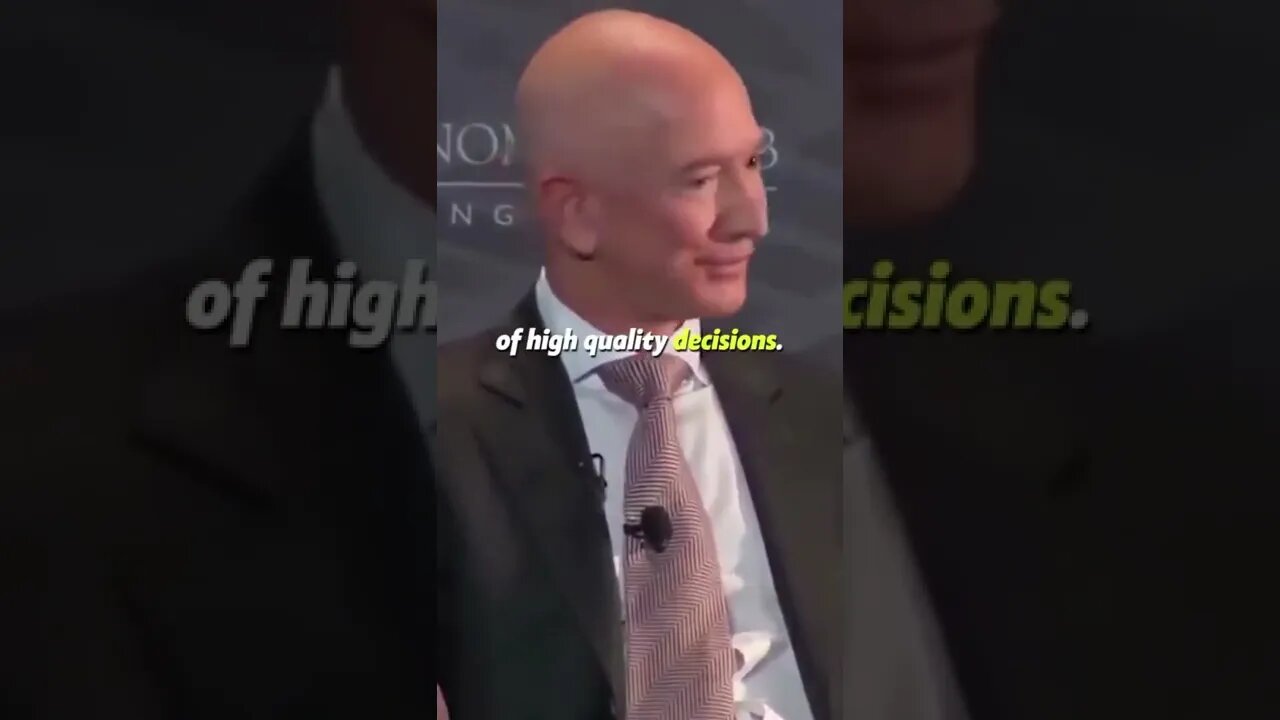 Jeff Bezos - The CEO of Amazon gives a motivational speech