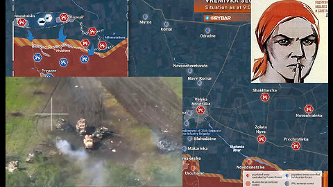 Ukraine War Frontline Report, Rybar Map and Footage for July 10, 2023 Bakhmut all over again