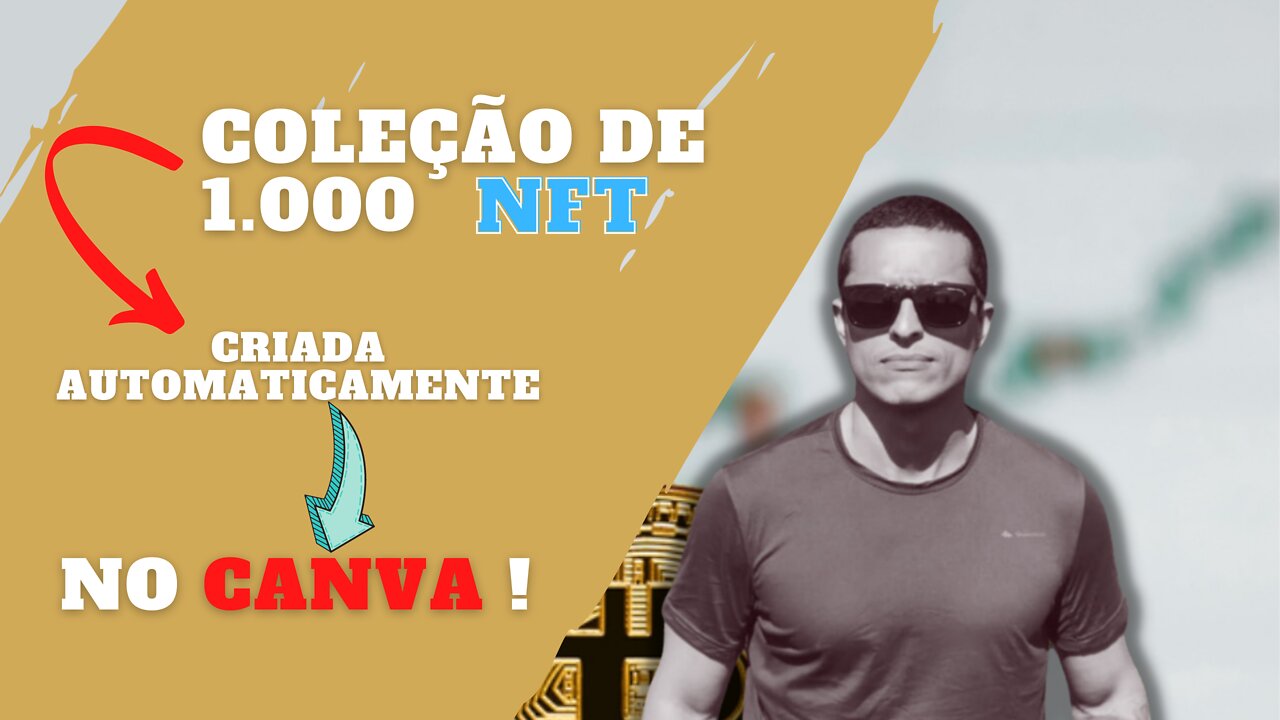 CRIE sua Coleção de NFTs Generativa no CANVA de GRAÇA !