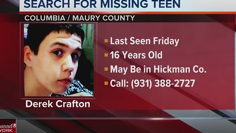 Columbia Police Search For Missing 16-Year-Old