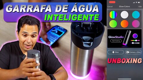 Garrafa de Água inteligente e conectada!