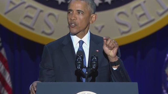 President Obama delivers farewell address