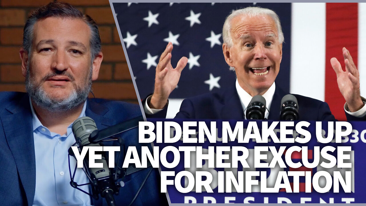 Biden makes up yet ANOTHER excuse for inflation