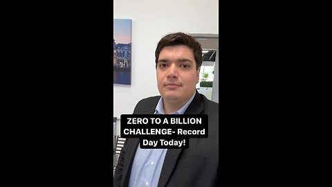 Zero to a Billion Challenge Day 204