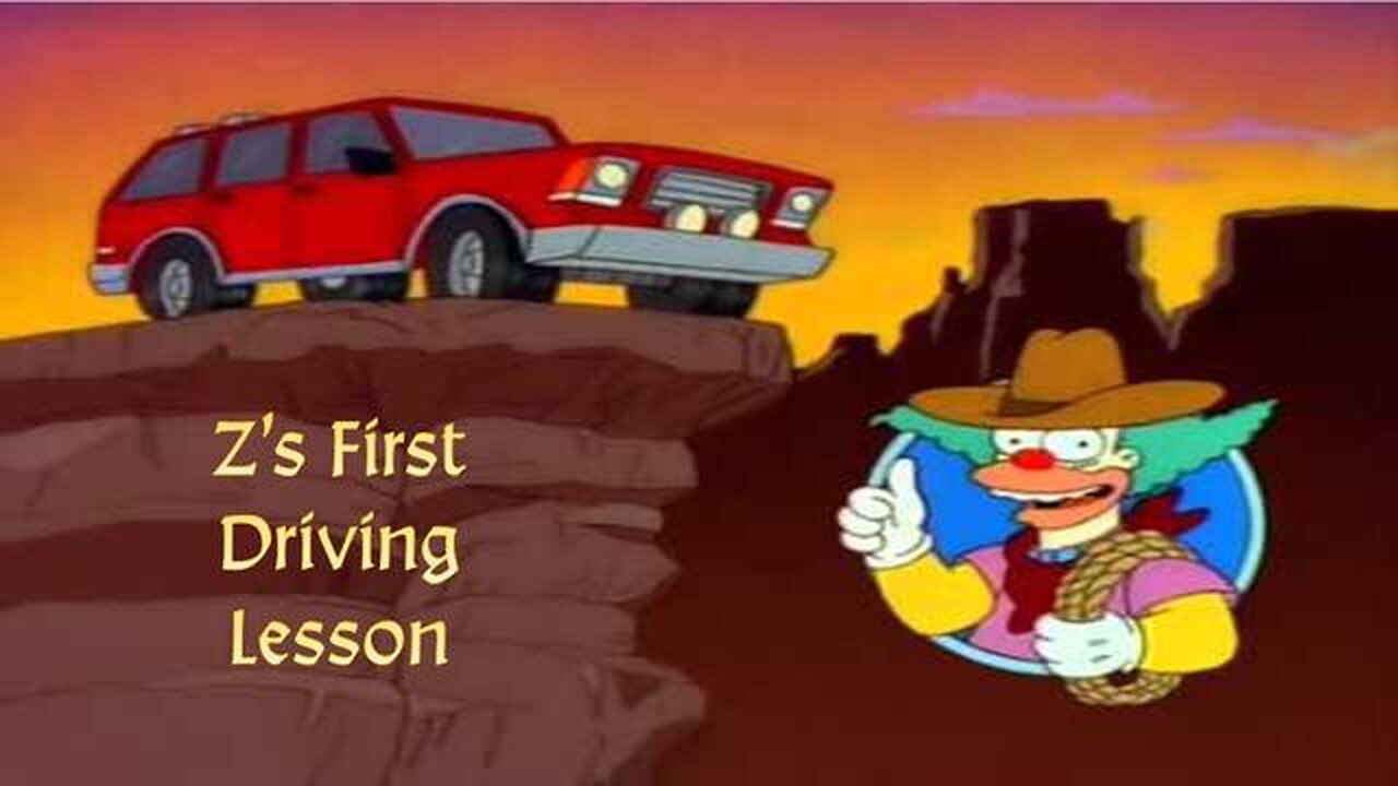 Son's First Driving Lesson