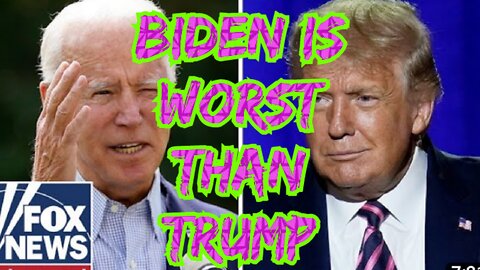 CNN GUEST SAYS BIDEN IS WORST THAN TRUMP