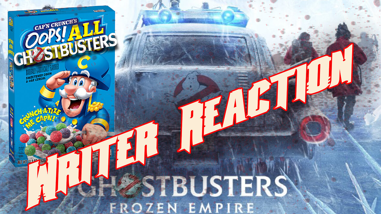 Way TOO MANY Ghostbusters! Frozen Empire - a Writer's Reaction - flash REVIEW!