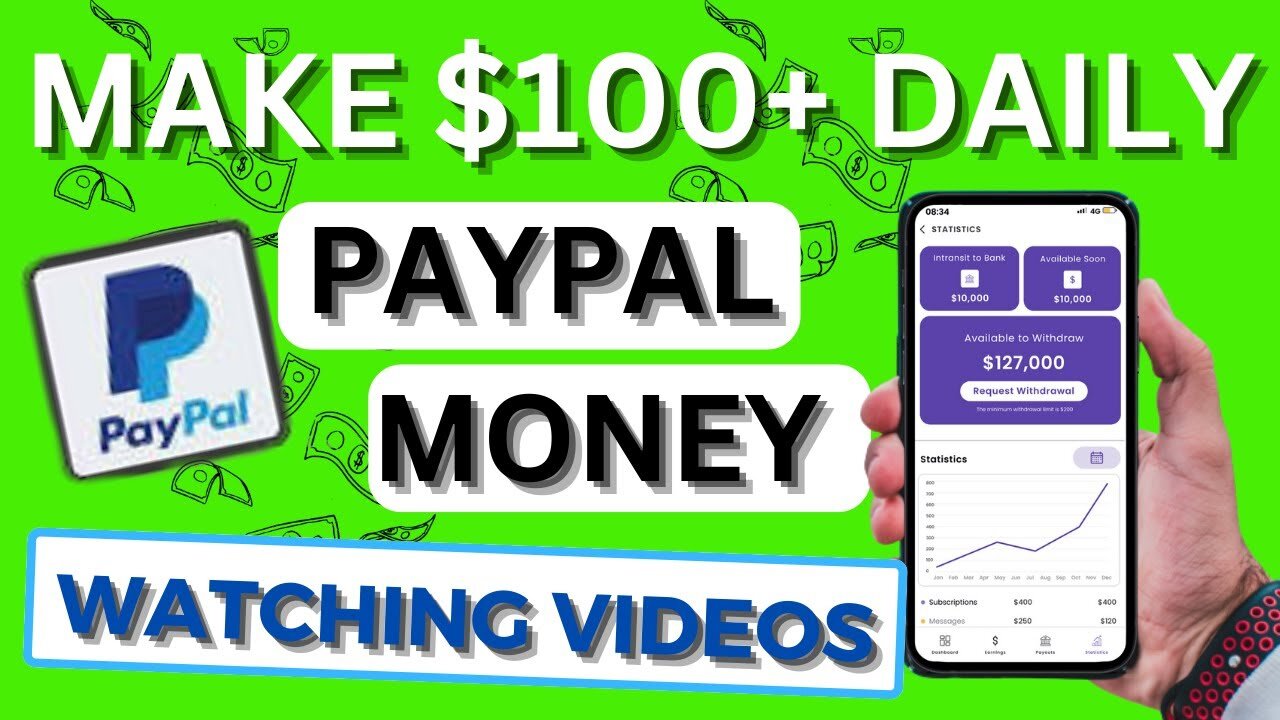 Get $100 Daily (Again & Again) | Make FREE PayPal Money Online 2022