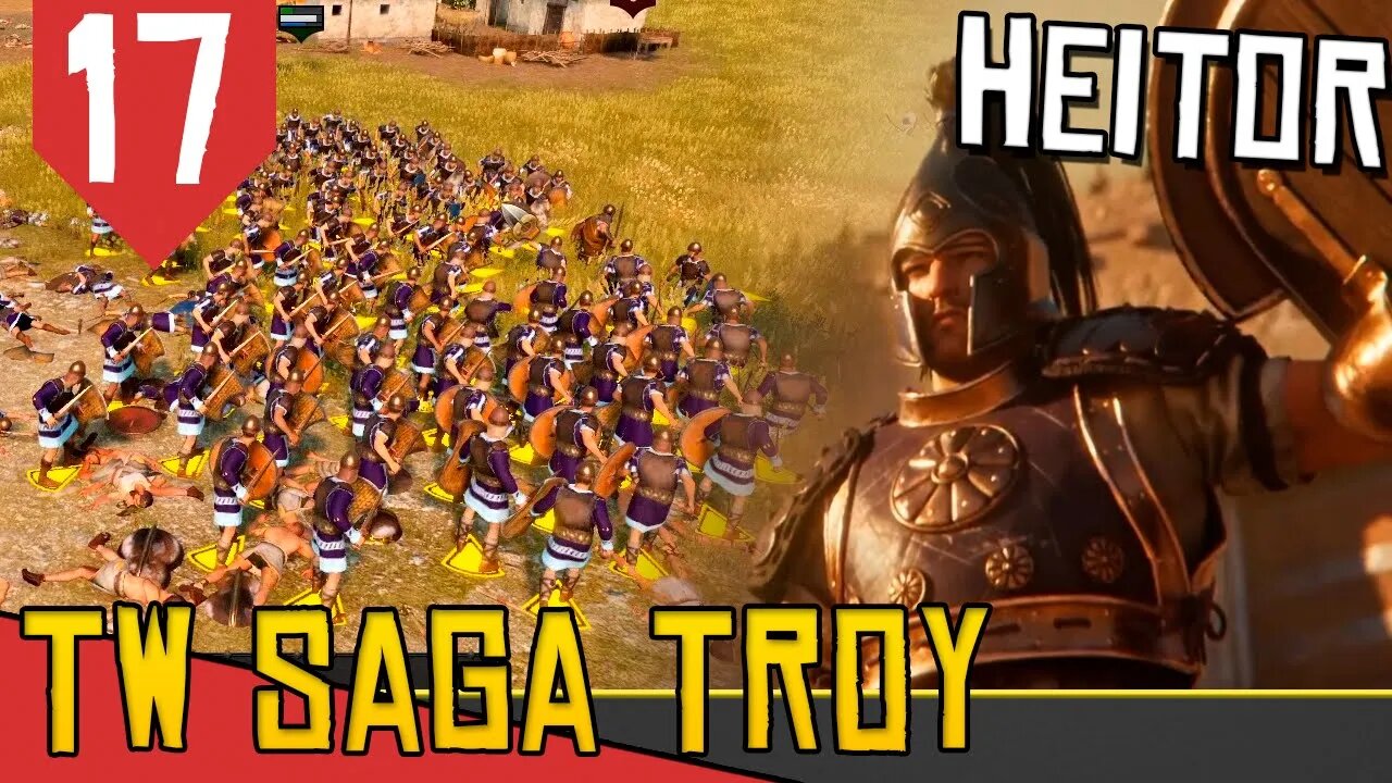 Afundando Waifus - Total War Saga Troy Heitor #17 [Série Gameplay Português PT-BR]