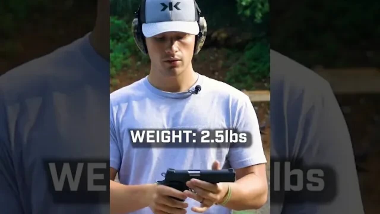 1911 Barrel Length and Weight