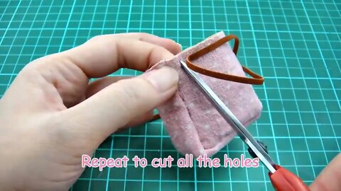 DIY Miniature Doll Accessories Mini Backpack School Bag - Functional - NO SEW!