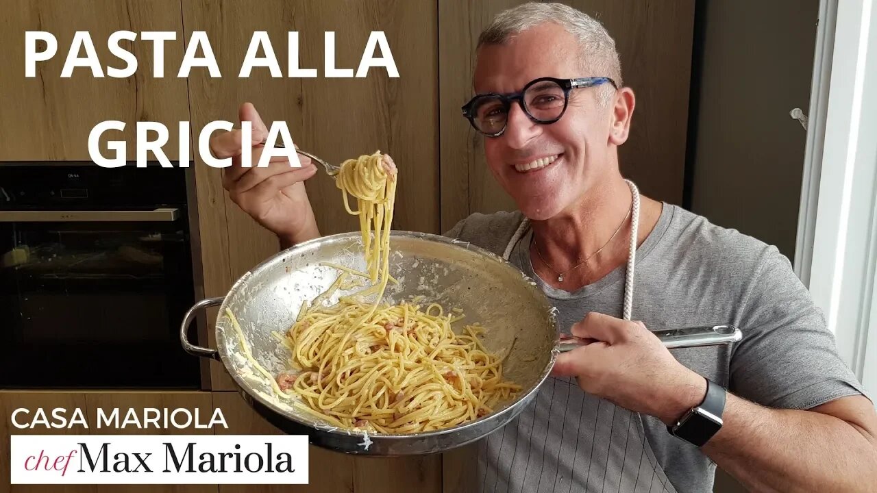 PASTA ALLA GRICIA 😋 Chef Max Mariola Recipe (AMAZING!)