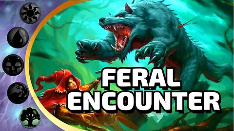 🟢Is Feral Encounter Mono Green's Answer? | MTG Arena Standard Aggro Deck List Wilds of Eldraine WOE