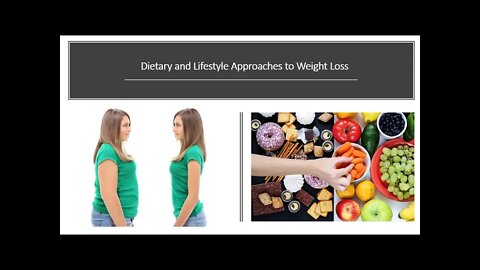 Weight Management 4 - Different Diets