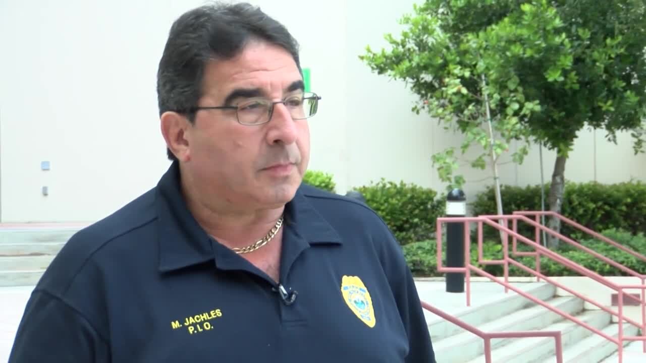 West Palm Beach police Public Information Officer Mike Jachles provides information on West Palm Beach road rage shooting